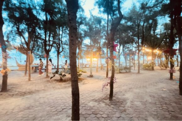 Bật mí về cánh rừng cắm trại bên bờ biển Tiên Trang